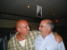 Tom Wilson and another bald guy